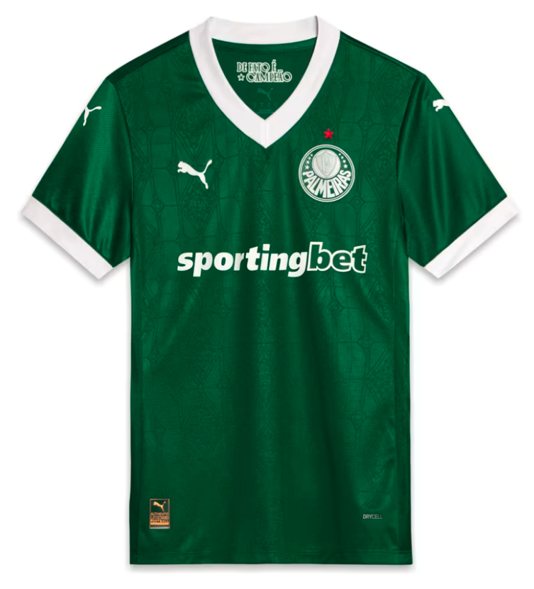 Camisa Palmeiras Home 2025/26  - Versão Jogador