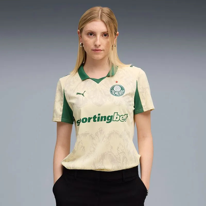 Camisa Feminina Palmeiras Puma X KidSuper 2025