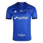 Camisa Cruzeiro 23/24 I Home - Todos os Patrocínios - Versão Torcedor
