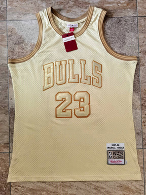 Regata Chicago Bulls MVP Mitchell & Ness 97/98 Jordan - Rei da Pelada