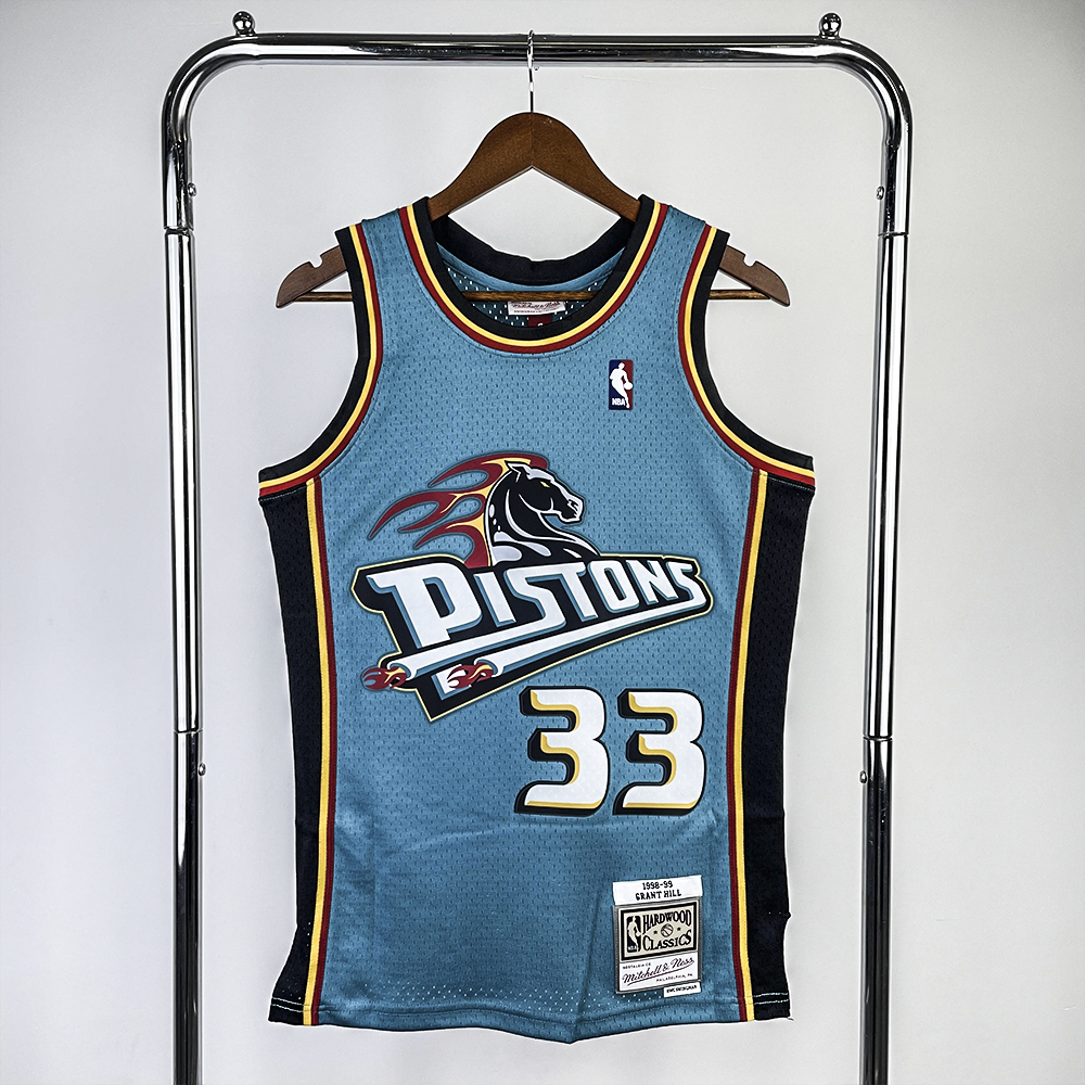 Regata Mitchell & Ness Detroit Pistons - Grant Hill 1998-99 - Rei da Pelada