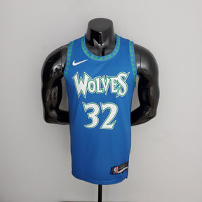 Regata Minnesota Timberwolves City Edition 21/22 - Rei da Pelada
