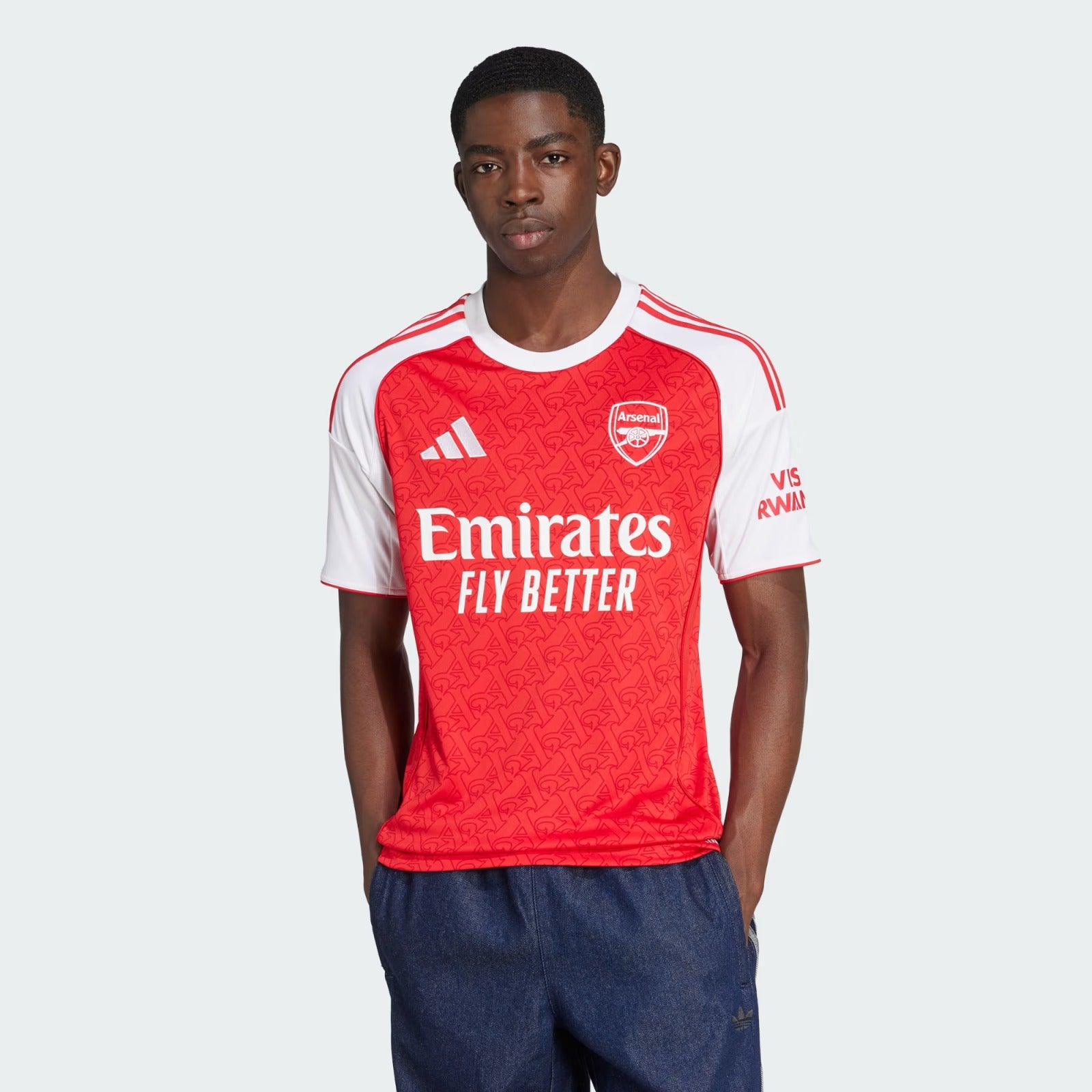 Camisa Arsenal Home 2025/26 - Versão Torcedor