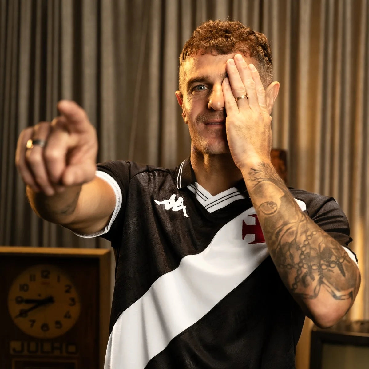 Camisa Kappa Vasco I 2025/26 - Versão Torcedor