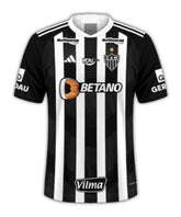 Camisa Atlético Mineiro 24/25 I Home - Todos os Patrocínios - Versão Torcedor