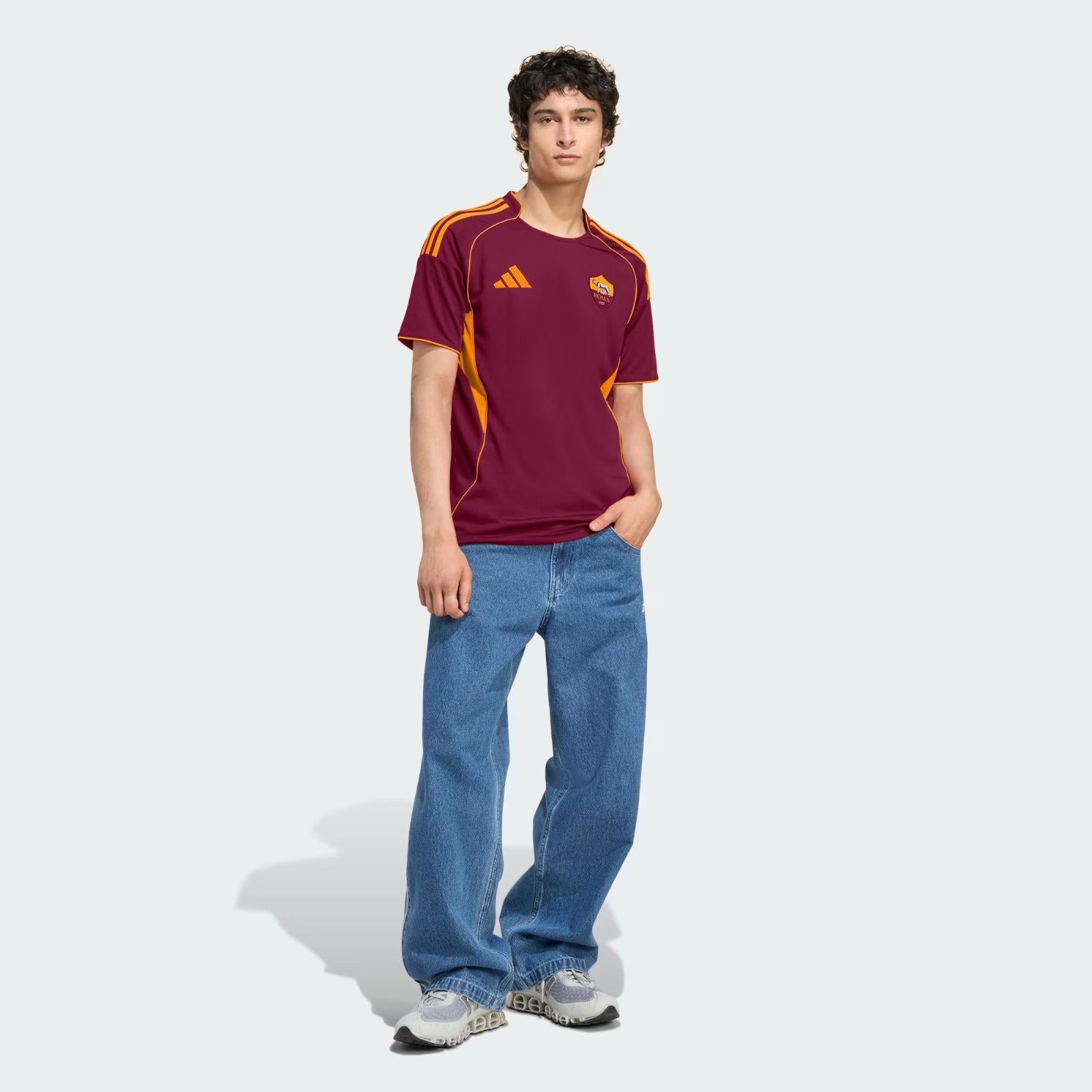 Camisa I As Roma 2025/26 - Versão Torcedor