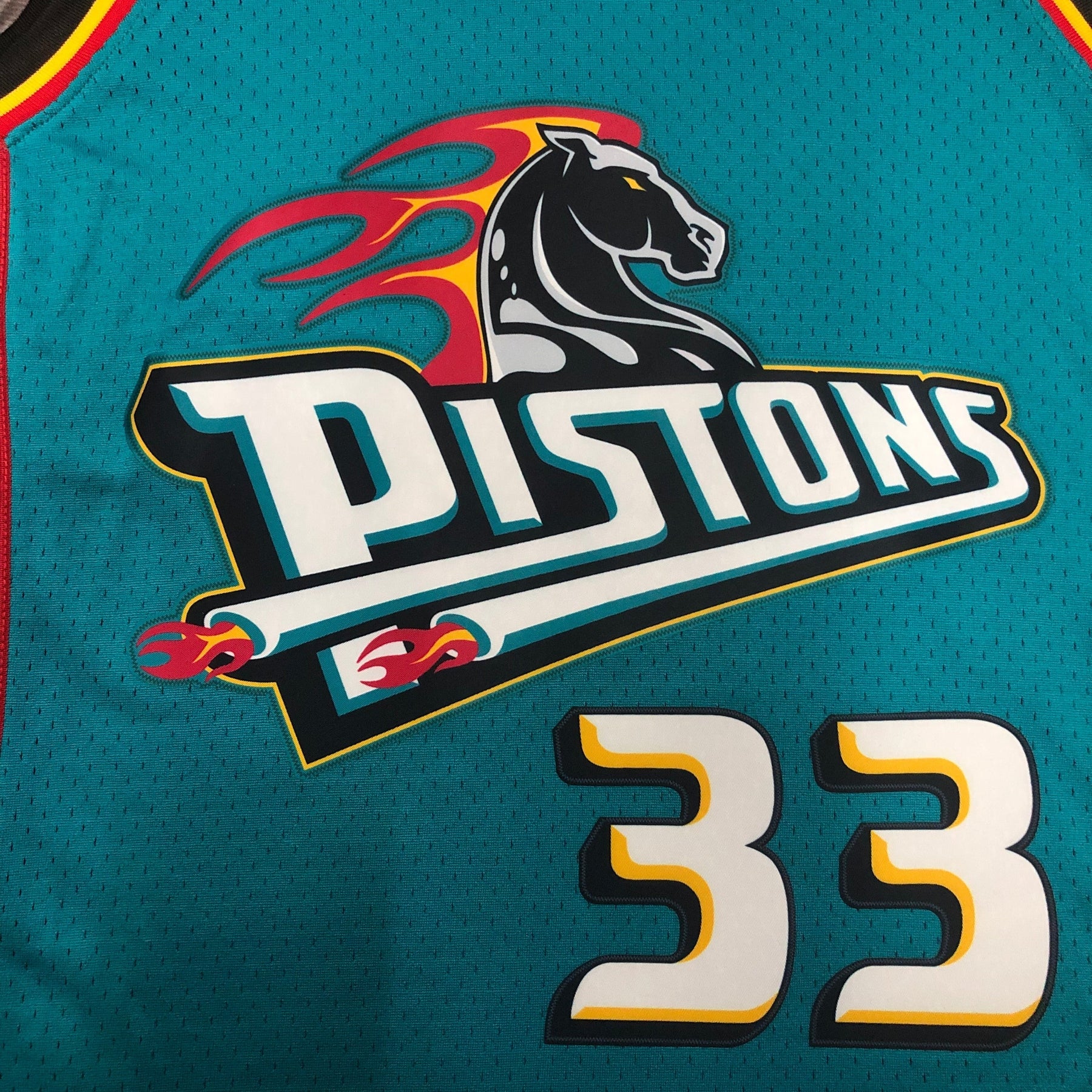 Regata Detroit Pistons Mitchell & Ness Away Edition 98/99 - Rei da Pelada