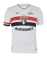 Camisa São Paulo 25/26 I Home - Patrocinado - Versão Torcedor