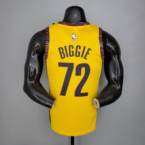 Regata Brooklyn Nets Commemorative Edition Yellow 20/21 - Rei da Pelada