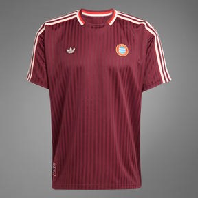 Camisa Bayern de Munique Icon 2025 - Adidas Torcedor Vinho