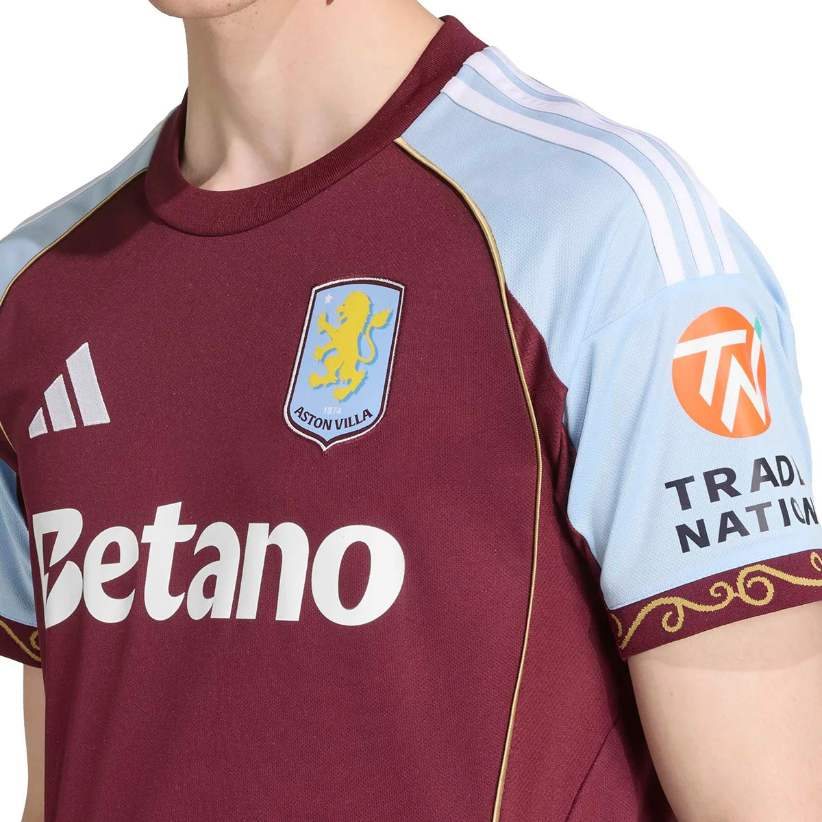 Camisa Aston Villa I 2025/26 - Versão Torcedor