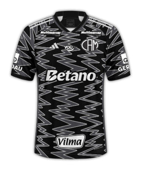 Camisa Atlético Mineiro 24/25 III Third - Todos os Patrocínios - Versão Torcedor