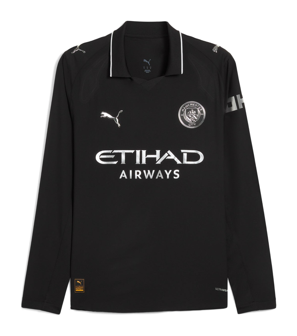 Camisa Manchester City Away 2025/26 - Manga Longa