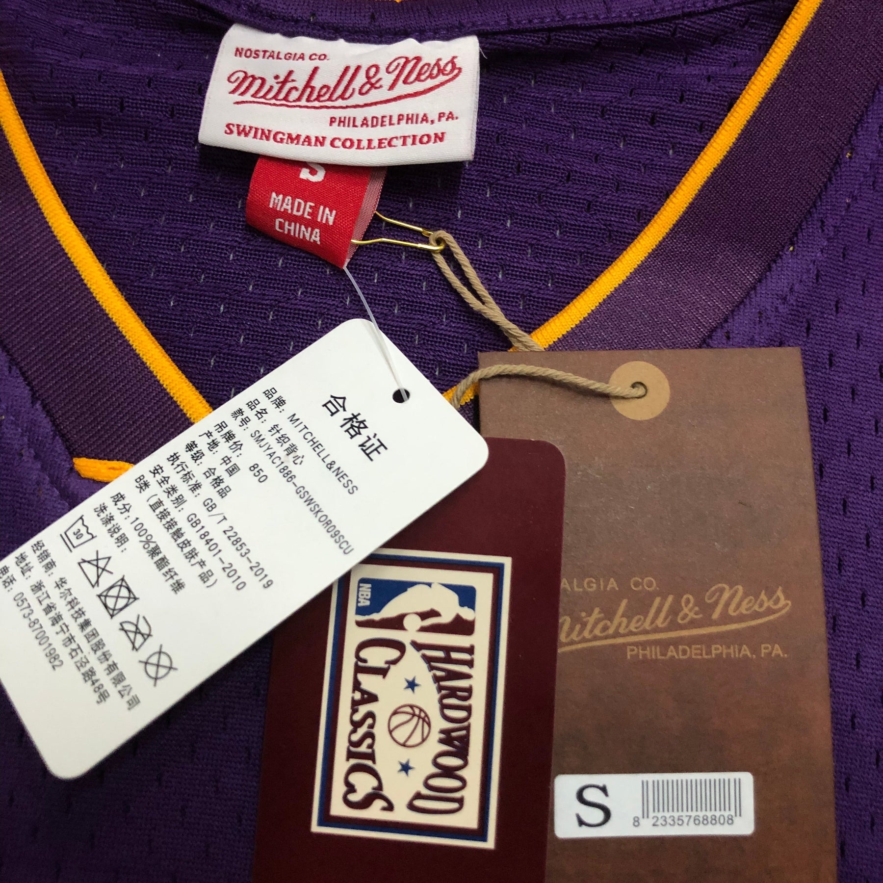 Regata Mitchell & Ness Lakers Shaquille O'Neal 1999-2000 Roxa - Rei da Pelada