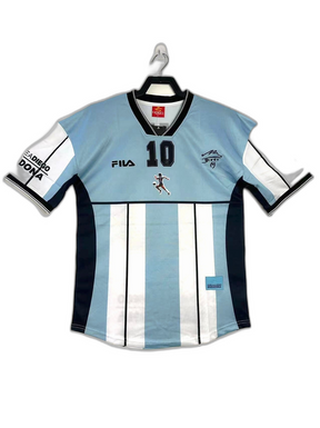 Camisa Argentina 2001 Maradona Edição Comemorativa - Versão Retrô