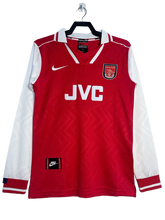Camisa Arsenal 96/97 I Home - Versão Retrô Manga Longa