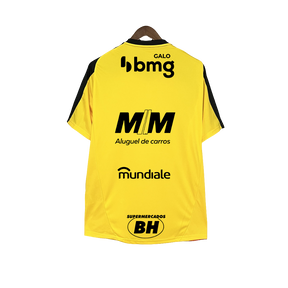 Camisa Atlético Mineiro 25/26 Amarelo Treino - Todos os Patrocínios - Versão Torcedor