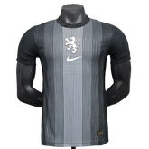 Camisa Países Baixos 25/26 Goleiro - Preto - Versão Jogador