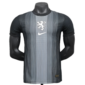 Camisa Países Baixos 25/26 Goleiro - Preto - Versão Jogador