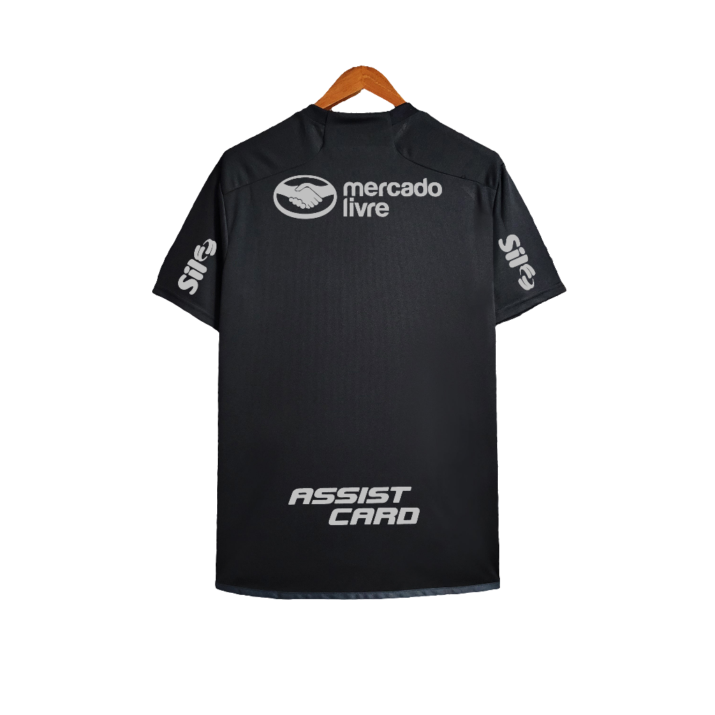 Camisa Flamengo 23/24 III Third - Todos os Patrocínios - Versão Torcedor