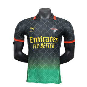 Camisa AC Milan 25/26 Edição Comemorativa - Preto - Versão Jogador
