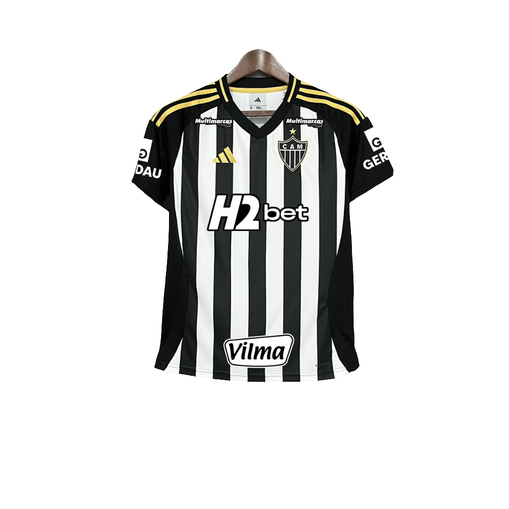 Camisa Atlético Mineiro 25/26 I Home - Todos os Patrocínios - Feminina