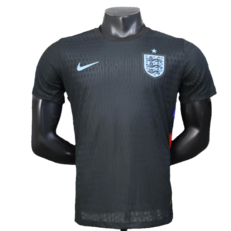 Camisa Inglaterra 25/26 Treino - Preto - Versão Jogador