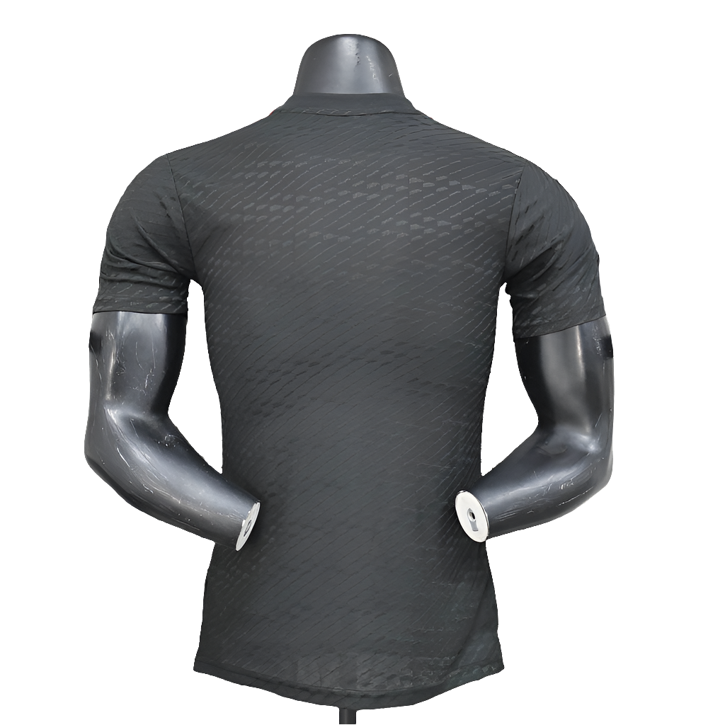 Camisa Manchester United 25/26 Treino - Preto - Versão Jogador