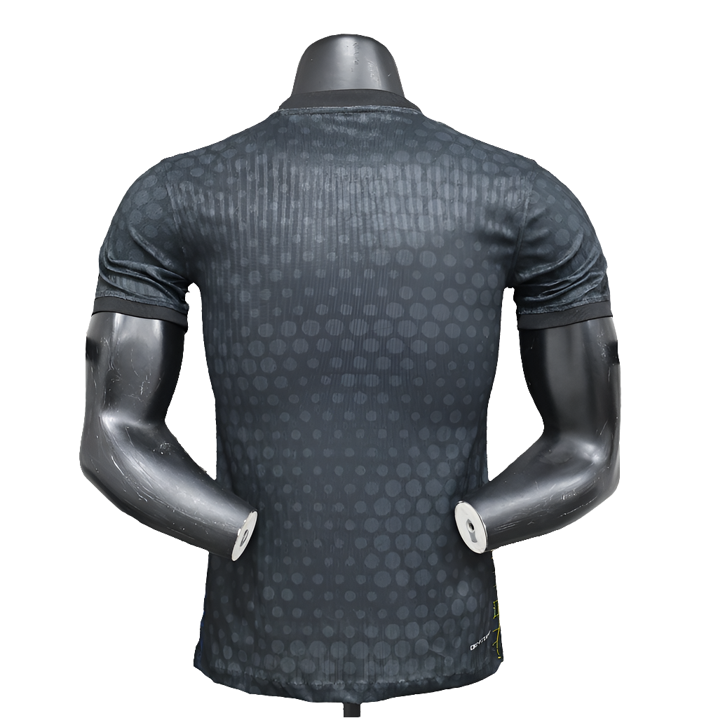 Camisa Barcelona 25/26 Edição Especial - Preto, Amarelo e Vermelho - Versão Jogador