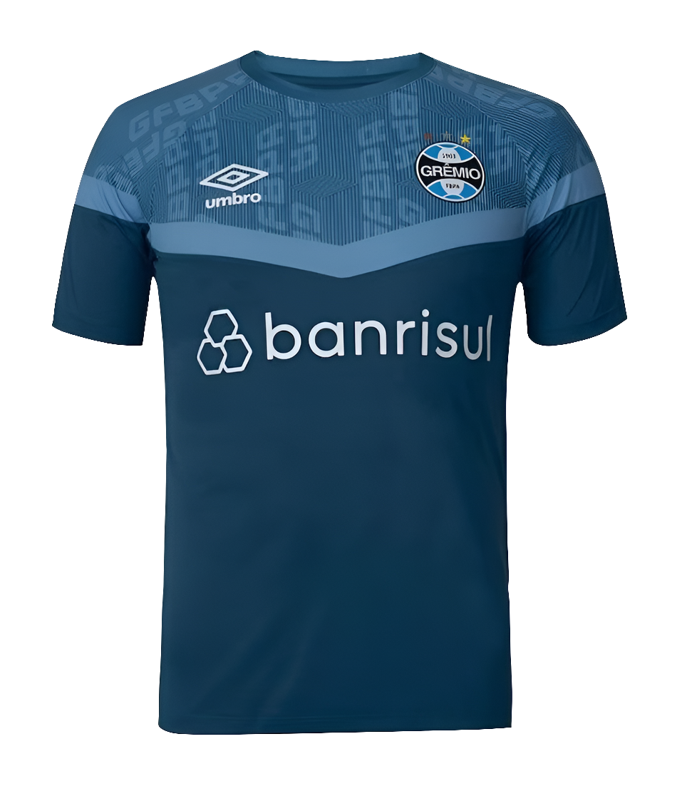 Camisa Grêmio 23/24 Treino - Azul Marinho - Versão Torcedor