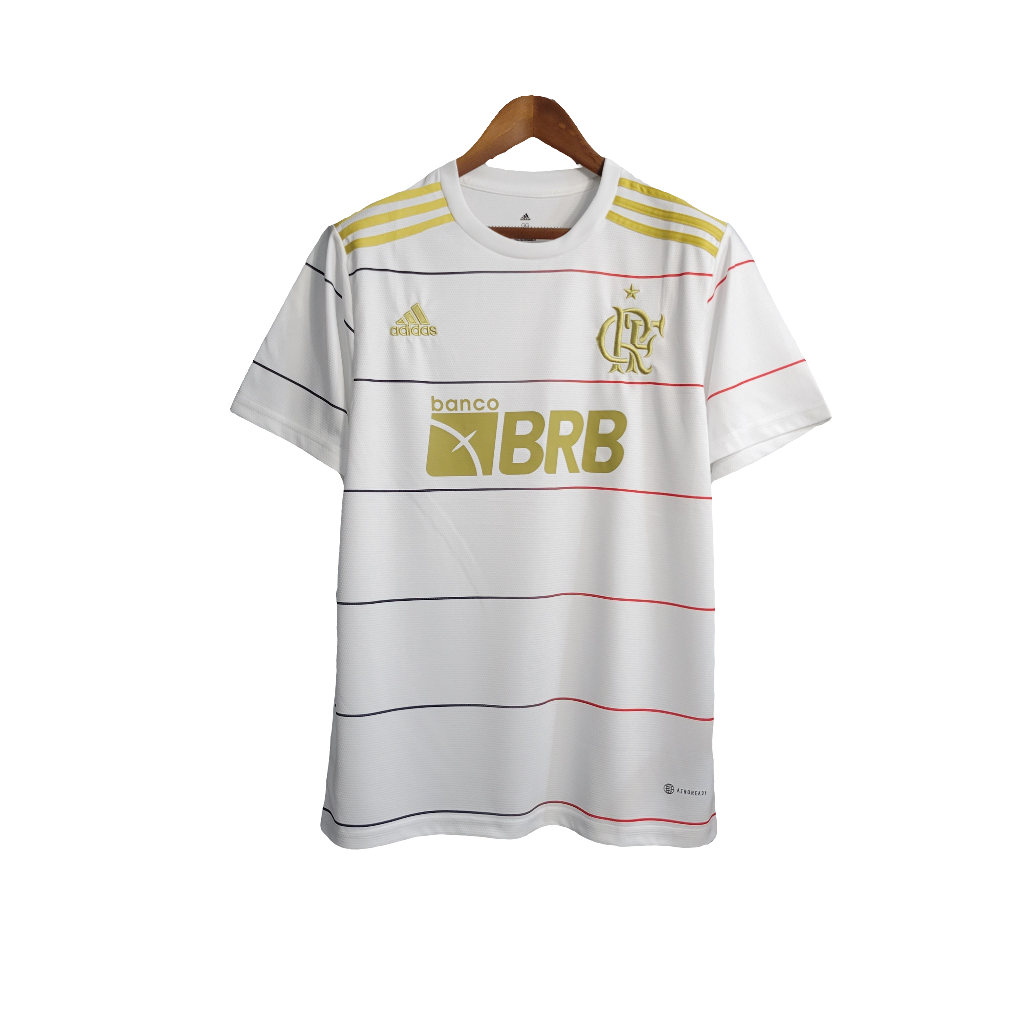 Camisa Flamengo 22/23 Edição Comemorativa - Branco - Versão Torcedor