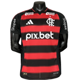 Camisa Flamengo 25/26 I Home - Todos os Patrocínios - Versão Jogador