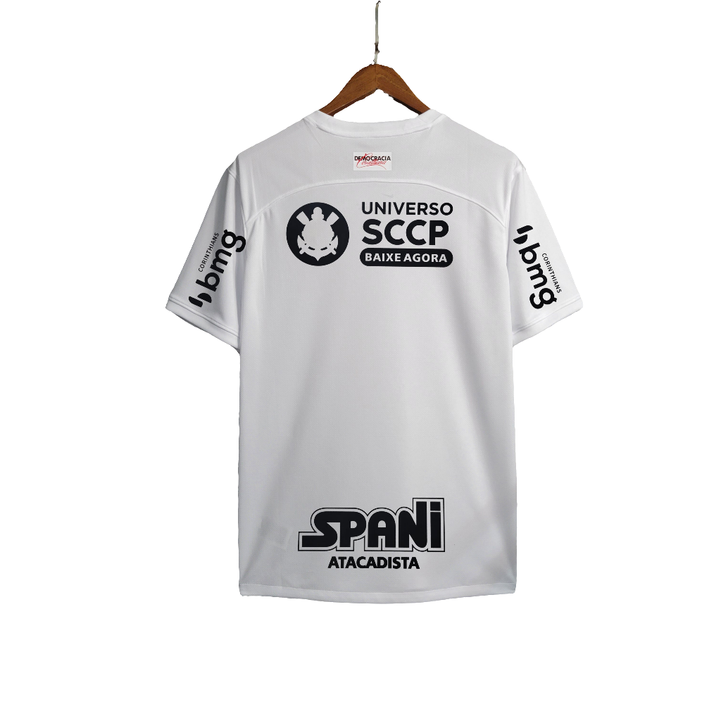 Camisa Corinthians 23/24 I Home - Todos os Patrocínios - Versão Torcedor