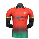 Camisa AC Milan 25/26 Edição Comemorativa - Vermelho - Versão Jogador
