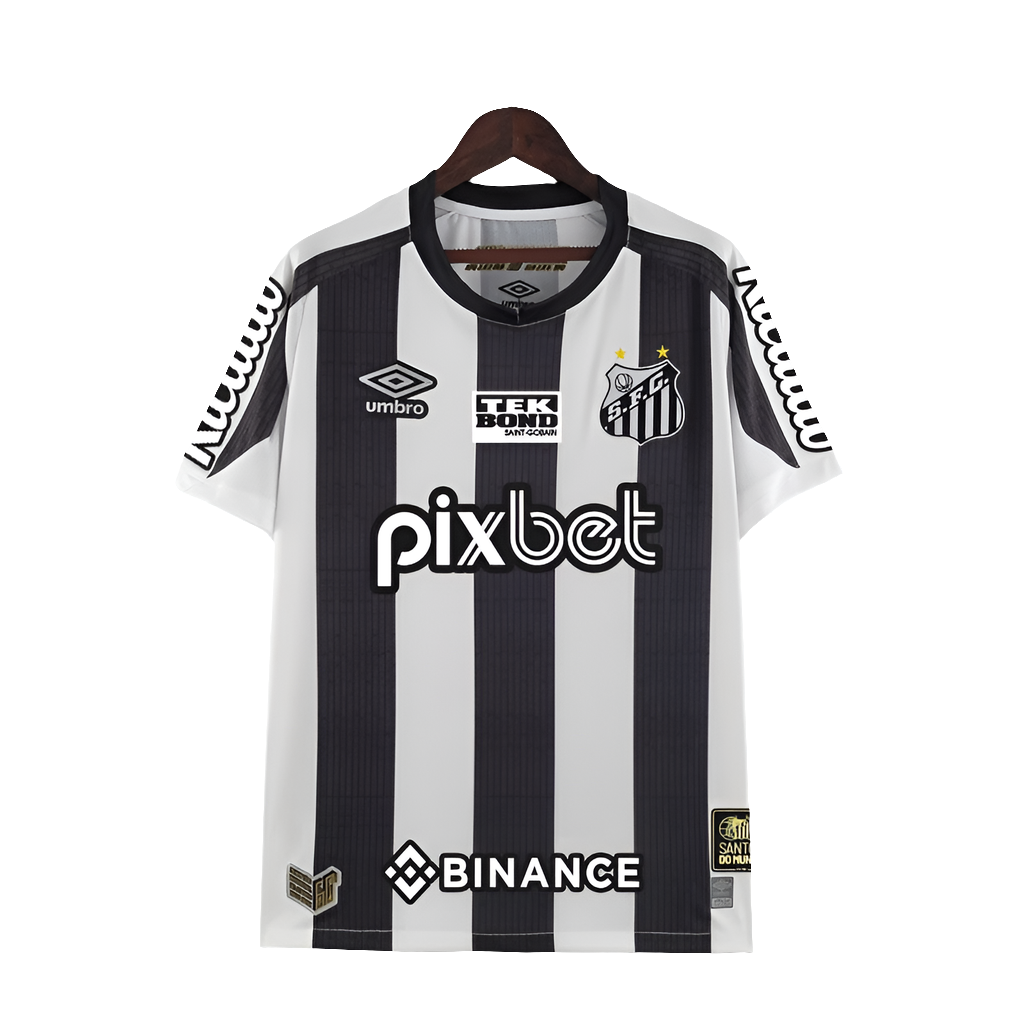 Camisa Santos 22/23 II Away - Todos os Patrocínios - Versão Torcedor