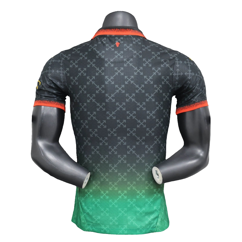 Camisa AC Milan 25/26 Edição Comemorativa - Preto - Versão Jogador