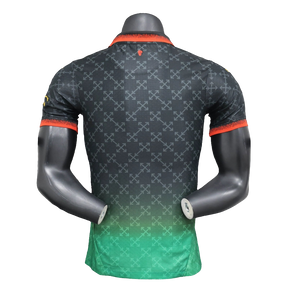 Camisa AC Milan 25/26 Edição Comemorativa - Preto - Versão Jogador