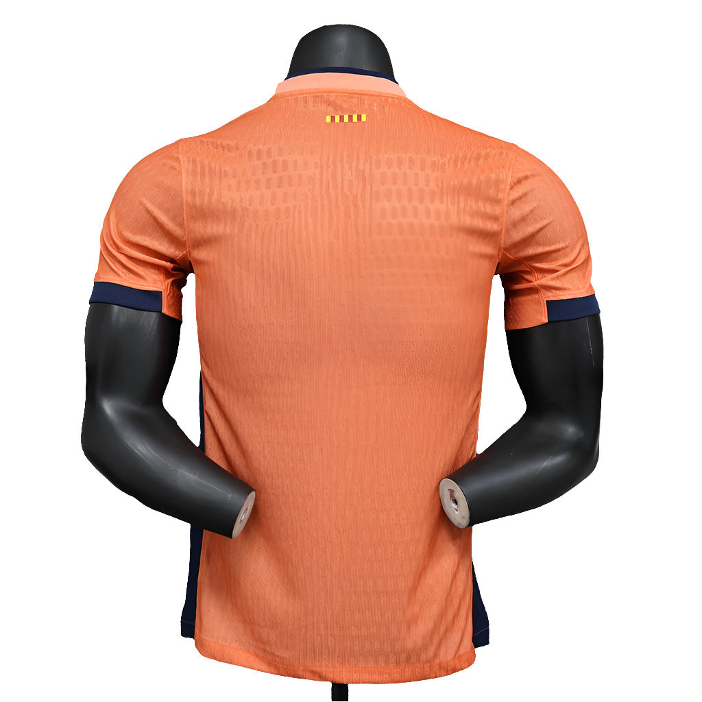 Camisa Barcelona 25/26 Edição Especial - Laranja - Versão Jogador