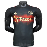 Camisa Manchester United 25/26 Treino - Preto - Versão Jogador