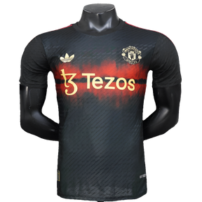 Camisa Manchester United 25/26 Treino - Preto - Versão Jogador