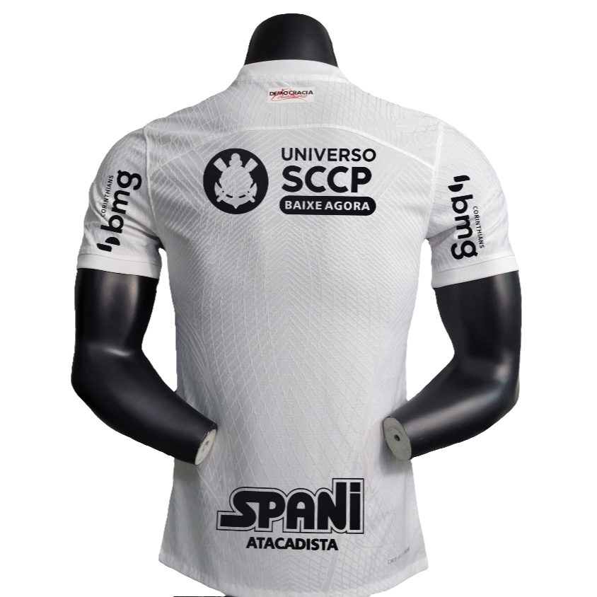 Camisa Corinthians 23/24 I Home - Todos os Patrocínios - Versão Jogador