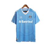 Camisa Grêmio 23/24 Edição Especial - Azul Celeste - Todos os Patrocínios - Versão Torcedor