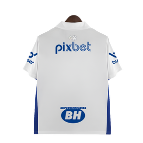 Camisa Cruzeiro 22/23 II Away - Todos os Patrocínios - Versão Torcedor