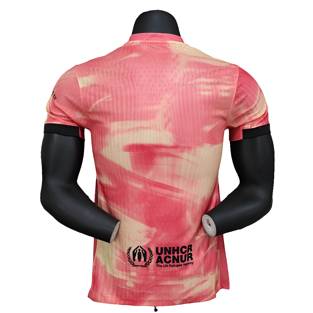 Camisa Barcelona 25/26 Edição Especial - Rosa - Versão Jogador