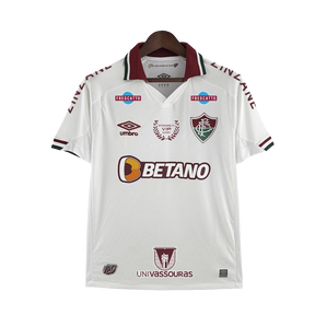 Camisa Fluminense 22/23 II Away - Todos os Patrocínios - Versão Torcedor