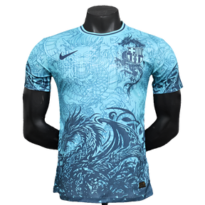 Camisa Barcelona 25/26 Edição Especial - Azul Claro - Versão Jogador