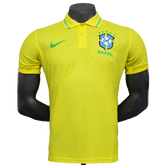 Camisa Brasil 25/26 Edição Polo - Amarelo - Versão Jogador