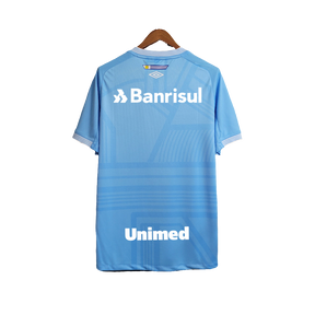 Camisa Grêmio 23/24 Edição Especial - Azul Celeste - Todos os Patrocínios - Versão Torcedor