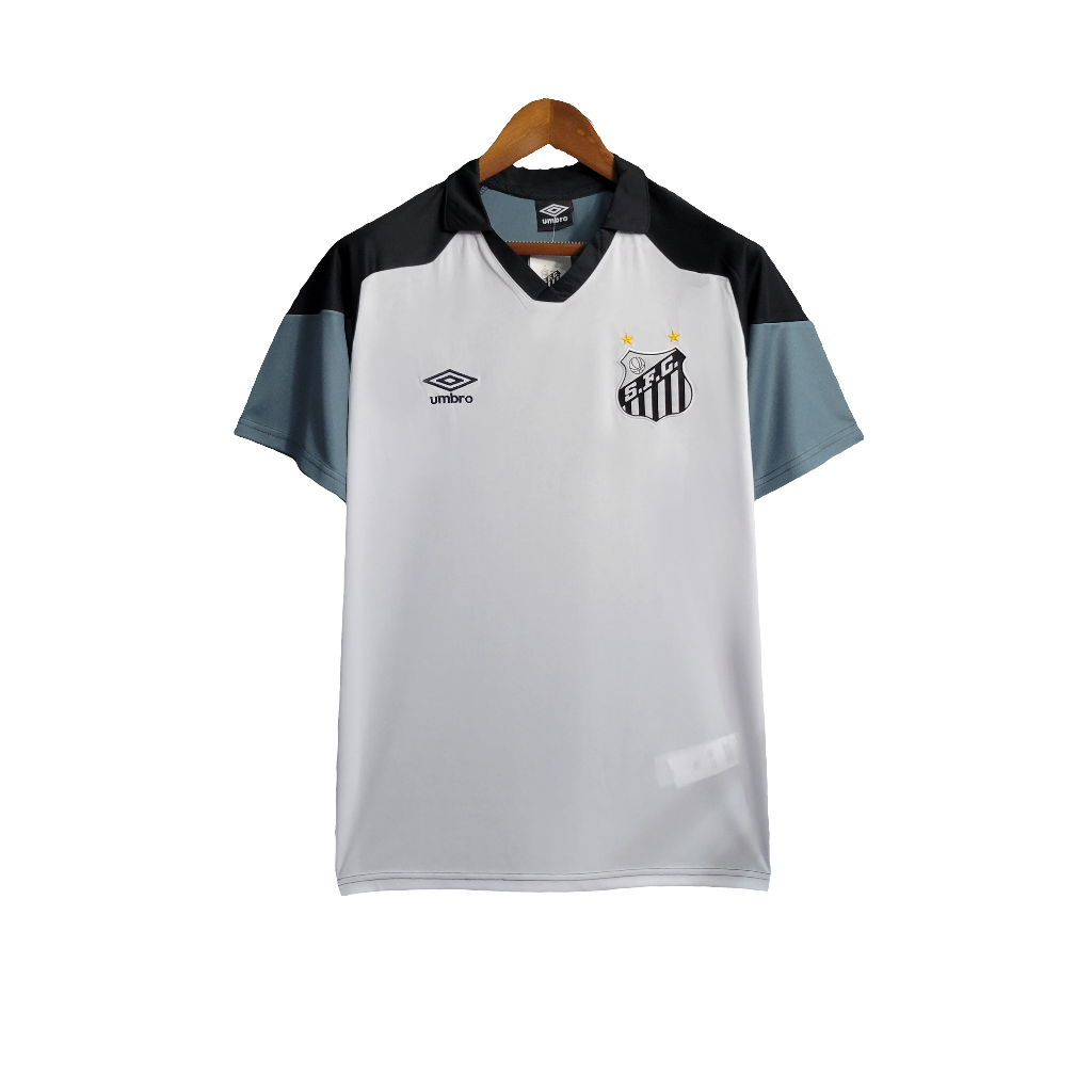 Camisa Santos 23/24 Treino - Branco - Versão Torcedor