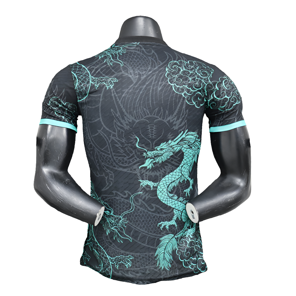 Camisa Real Madrid 25/26 Edição Especial - Preto e Azul Claro - Versão Jogador